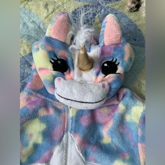 Rainbow Unicorn Onesie - Picture 2 of 3